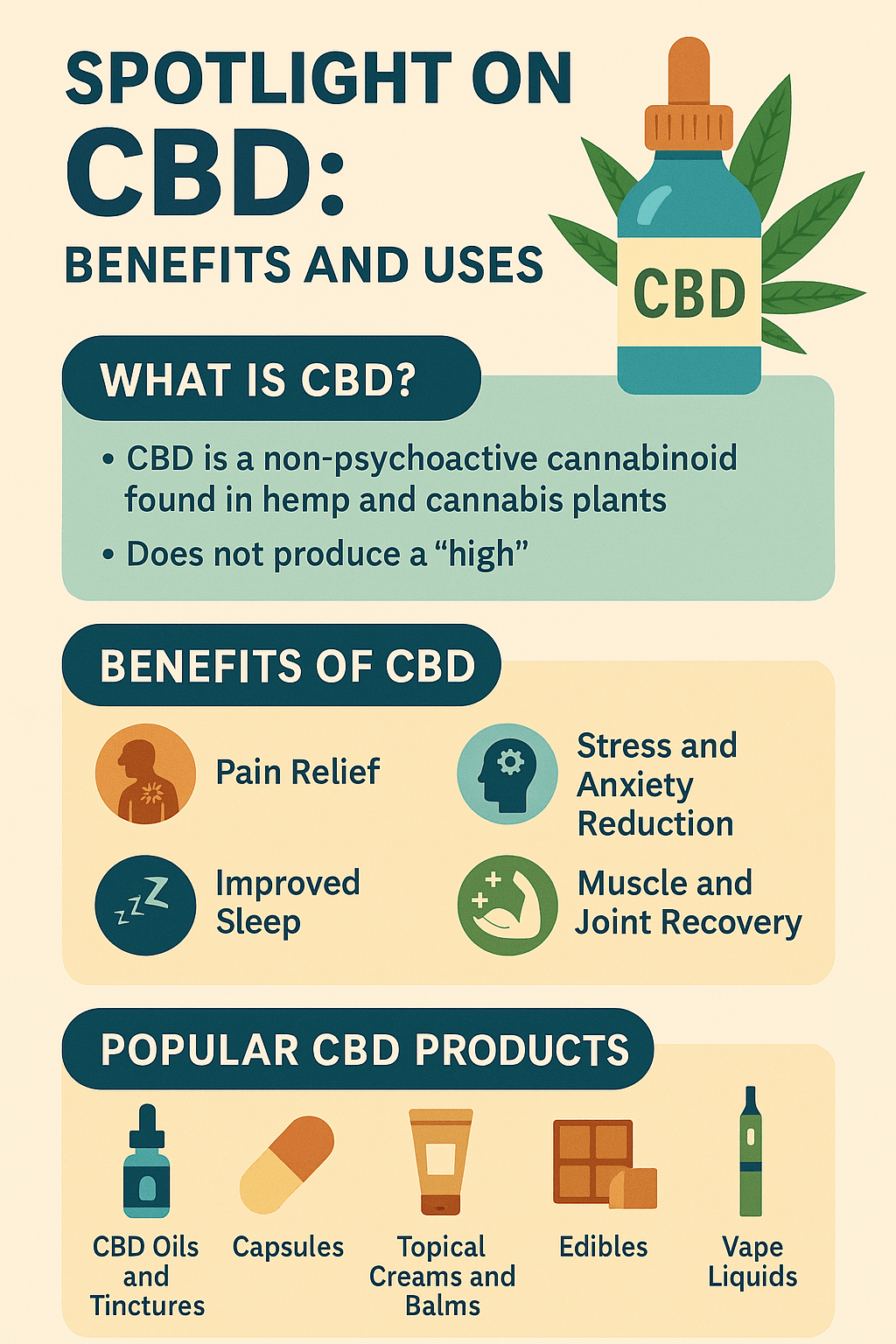CBD infographic for Cannabis Clinics Malta