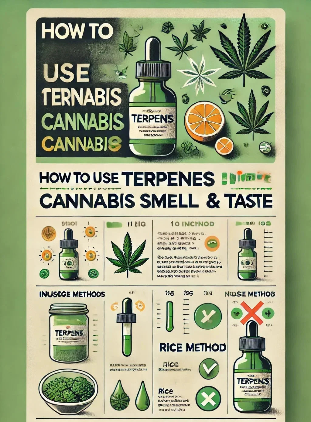 Cannabis Clinics Malta - How to use Terpenes to improve cannabis smell and taste