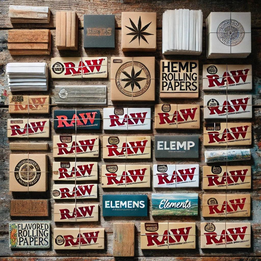 D Vape Store Rolling Papers Collection