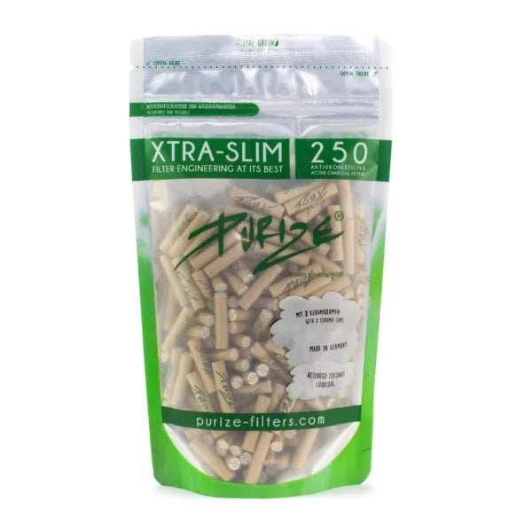 PURIZE XTRA Slim 250 activated carbon filters 6mm in Organic Malta
