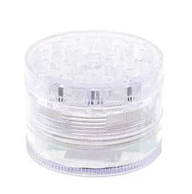 Atomic Plastic Grinder – 4-Part Acrylic Grinder white