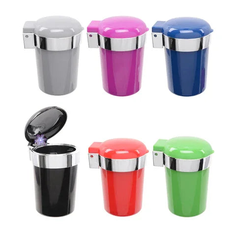 Atomic Car Ashtray with LED – 6 Colours