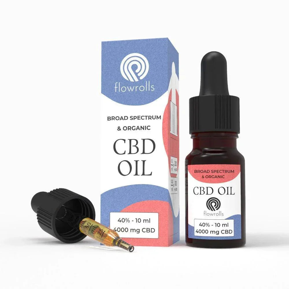 Broad spectrum CBD Oil 40% - Organic and 0% THC