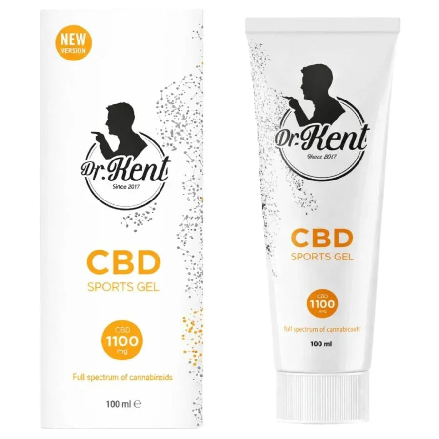 Dr. Kent Sports Gel CBD Cream 1100mg (100ml) at Cannabis Clinics Malta