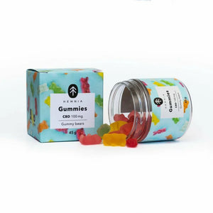 Hemnia CBD Gummies – Gummy Bears Mix (Cherry, Kiwi, Pineapple, Strawberry) Cannabis Clinics Malta