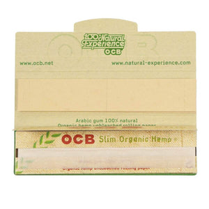 OCB Organic Hemp King Size Slim Rolling Papers + Filter Tips Malta