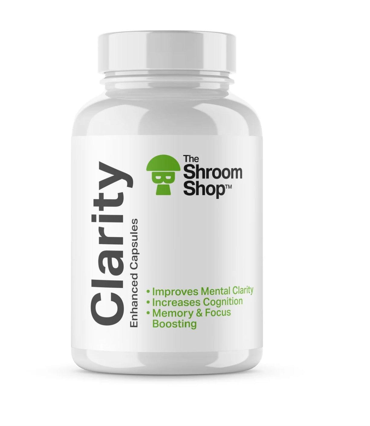Clarity Capsules - Lion's mane, Ashwagandha, Ginseng & L-Theanine