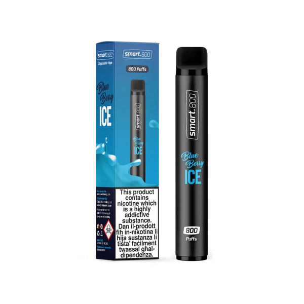 can you buy disposable vapes in malta Smart 800 Blueberry Ice Disposable Vape