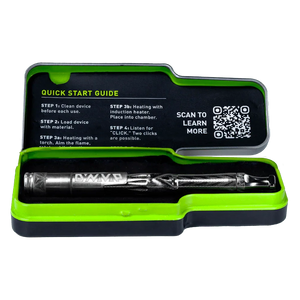 DynaVap UniDyn – Titanium Ball Vape with BallR Cap (XL Length) carry case