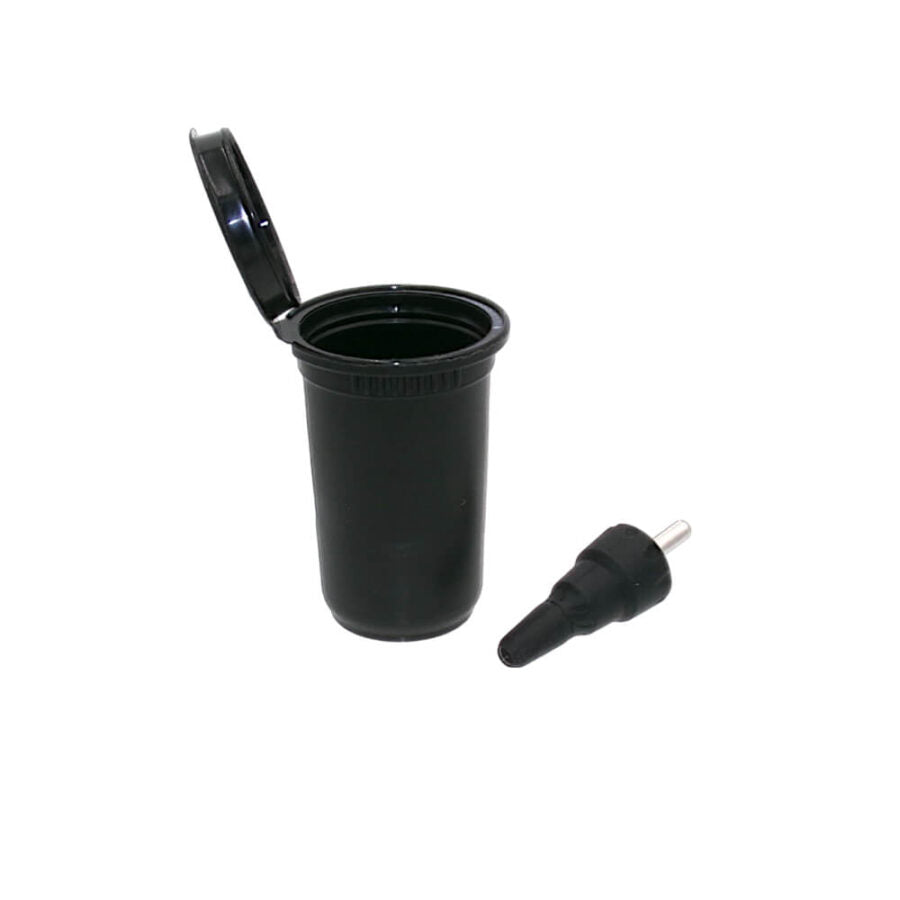 DynaVap Bonger Water Pipe Adapter (Black) - with pop case