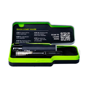 DynaVap G3 Dry Herb Vaporizer carry case open with contents on display