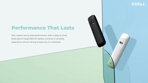 CCELL Eazie 0.3ml disposable vape performance