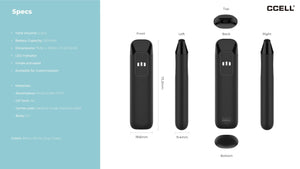 CCELL Eazie 0.3ml disposable vape specs