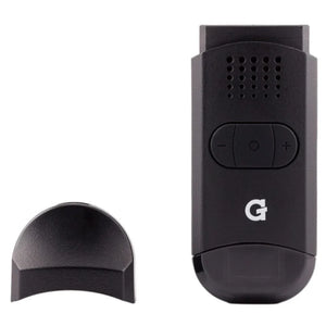 G Pen Dash II with removable mouthpiece exposing ceramic chamber