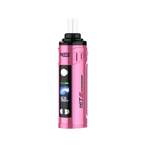 Yocan Hit 2 Dry Herb Vaporizer – Buy in Malta & EU | Cannabis Clinics - Pink upright front facing