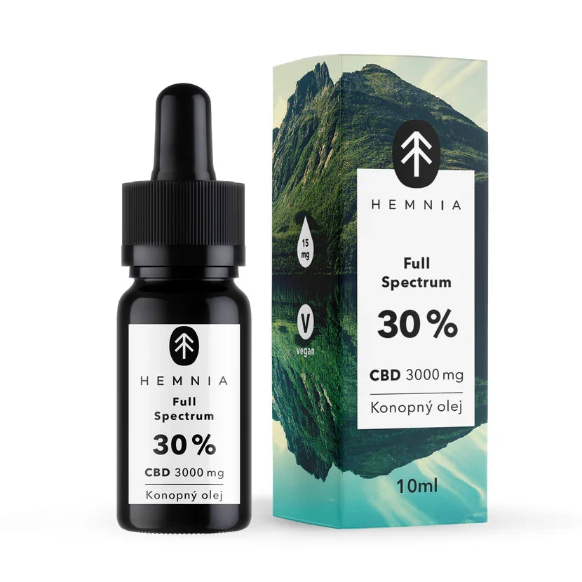 Cannabis Clinics Malta bring you Hemnia Full-Spectrum CBD Hemp Oil 30%