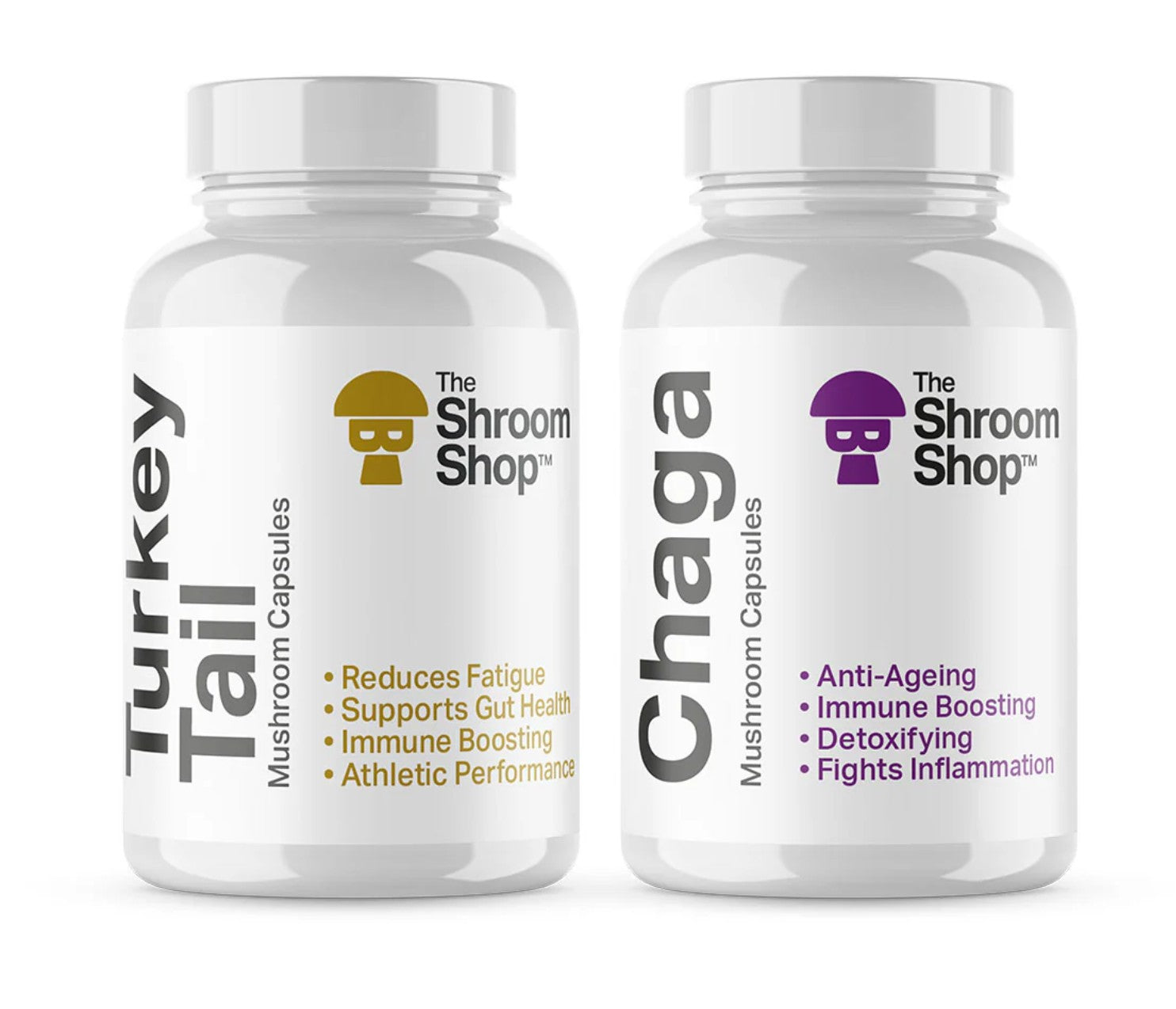 Turkey Tail Chaga Immune Support Bundle