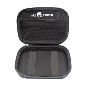 Kong Case – Classic by ApeStoned – Medium Odour-Proof Stash Case (Blue open) at Cannabis Clinics Malta