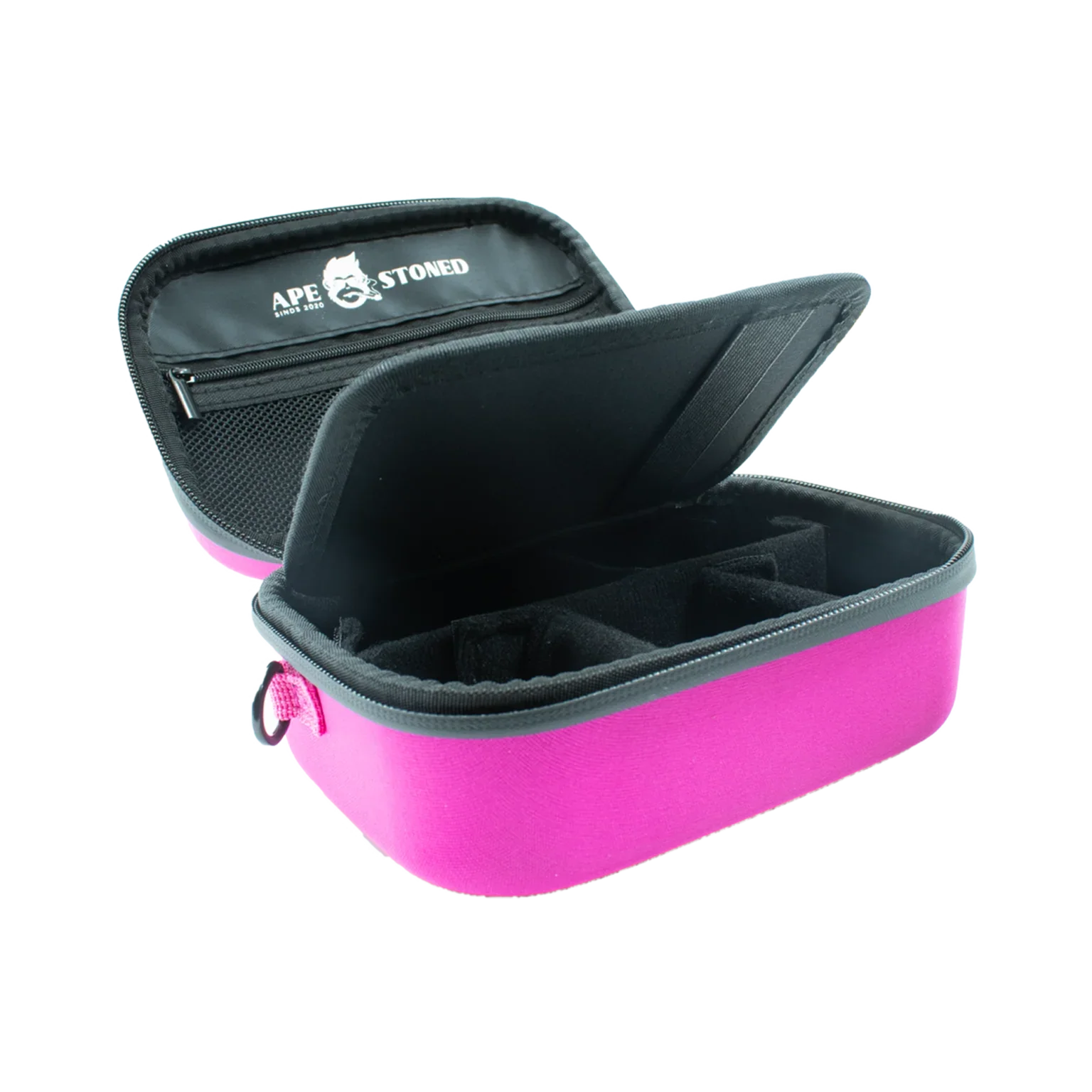 Kong Case – Maestro by Apestoned – Odour-Proof Rolling Kit (Pink opened) Cannabis Clinics Malta
