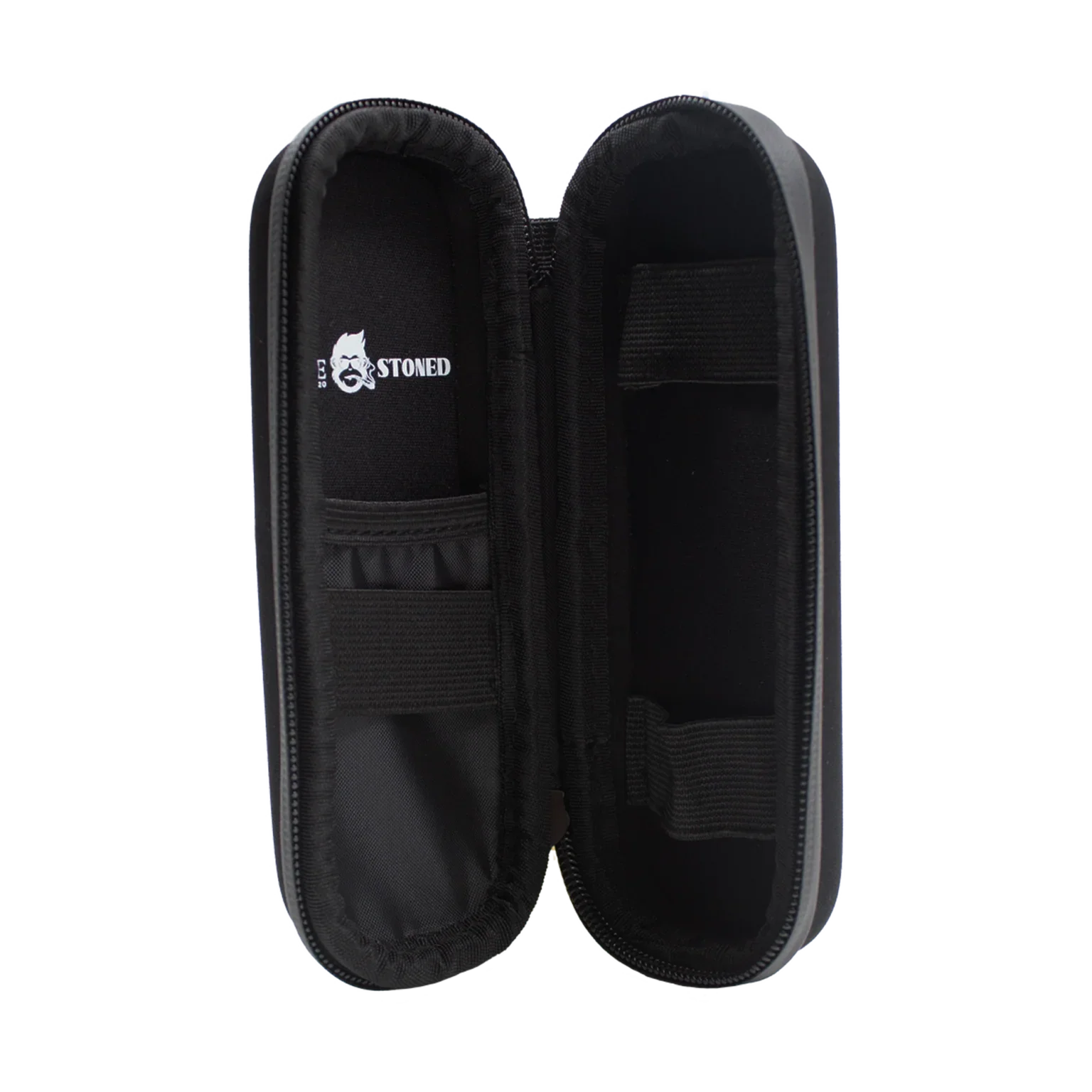 Kong Case – Slim by ApeStoned – Discreet Odour-Proof Pouch (Black open) at Cannabis Clincs Malta