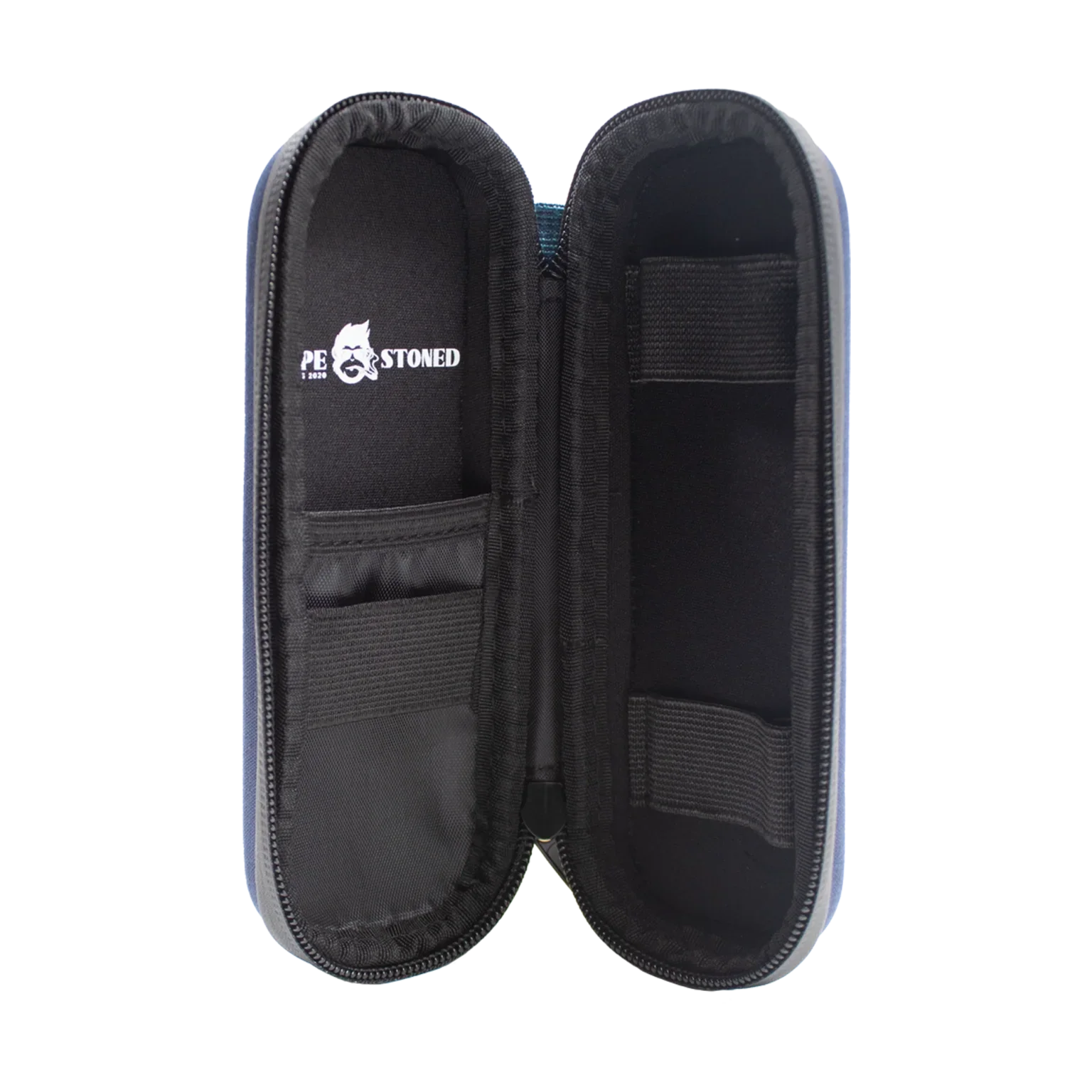 Kong Case – Slim by ApeStoned – Discreet Odour-Proof Pouch (Blue open) at Cannabis Clincs Malta