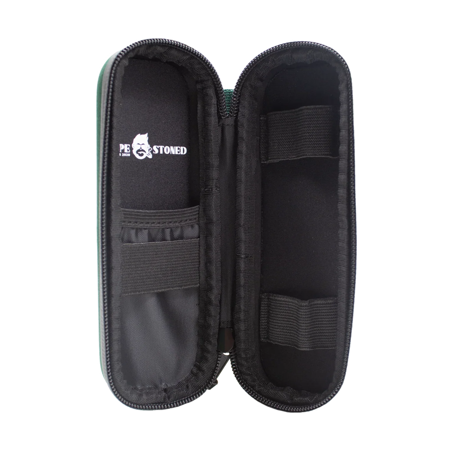 Kong Case – Slim by ApeStoned – Discreet Odour-Proof Pouch (Green open) at Cannabis Clincs Malta