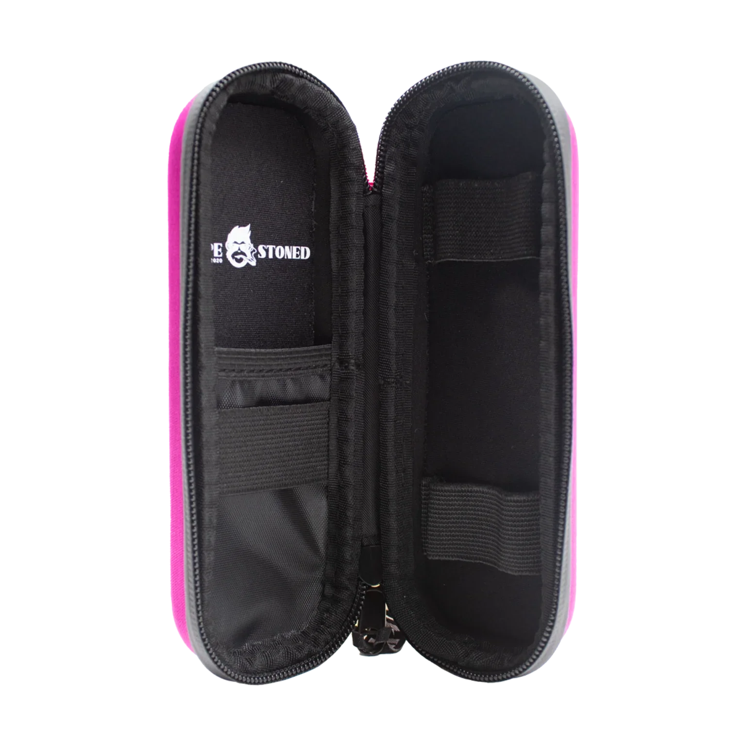 Kong Case – Slim by ApeStoned – Discreet Odour-Proof Pouch (Pink  open) at Cannabis Clincs Malta