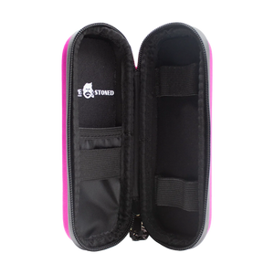 Kong Case – Slim by ApeStoned – Discreet Odour-Proof Pouch (Pink  open) at Cannabis Clincs Malta