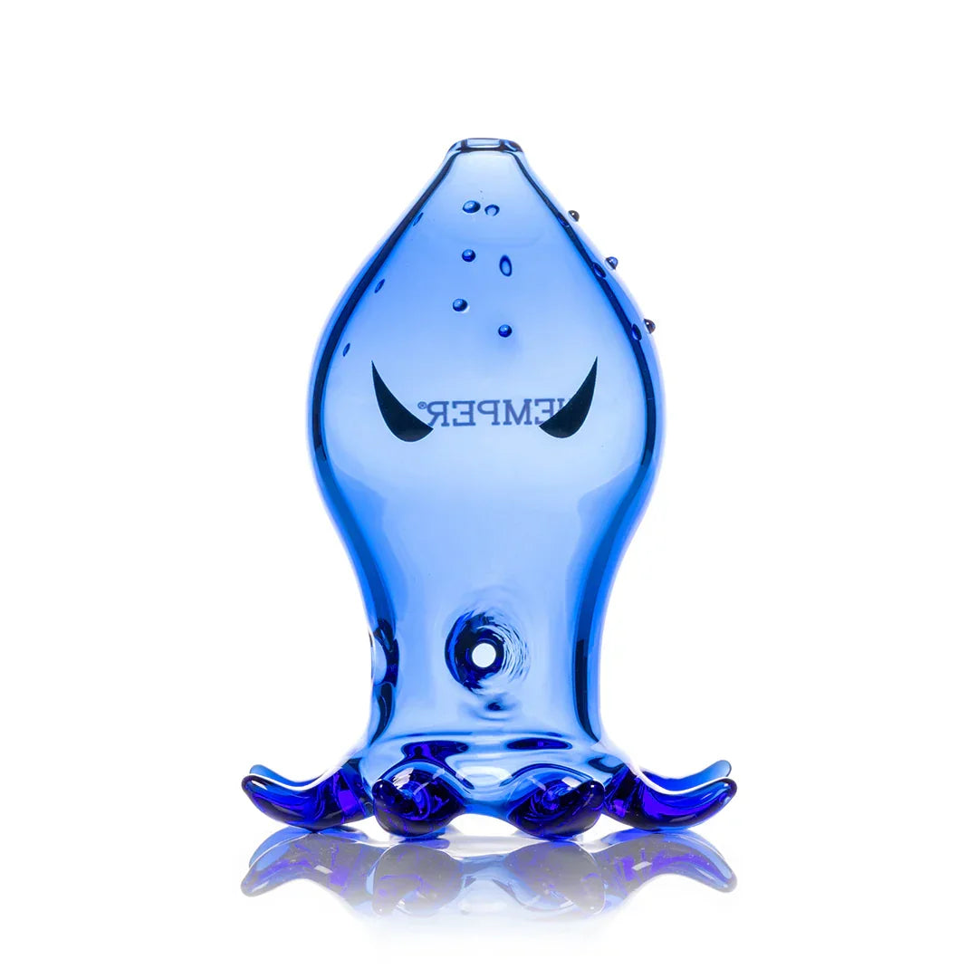 Kraken Handpipe – Blue Glass Novelty Pipe only pipe