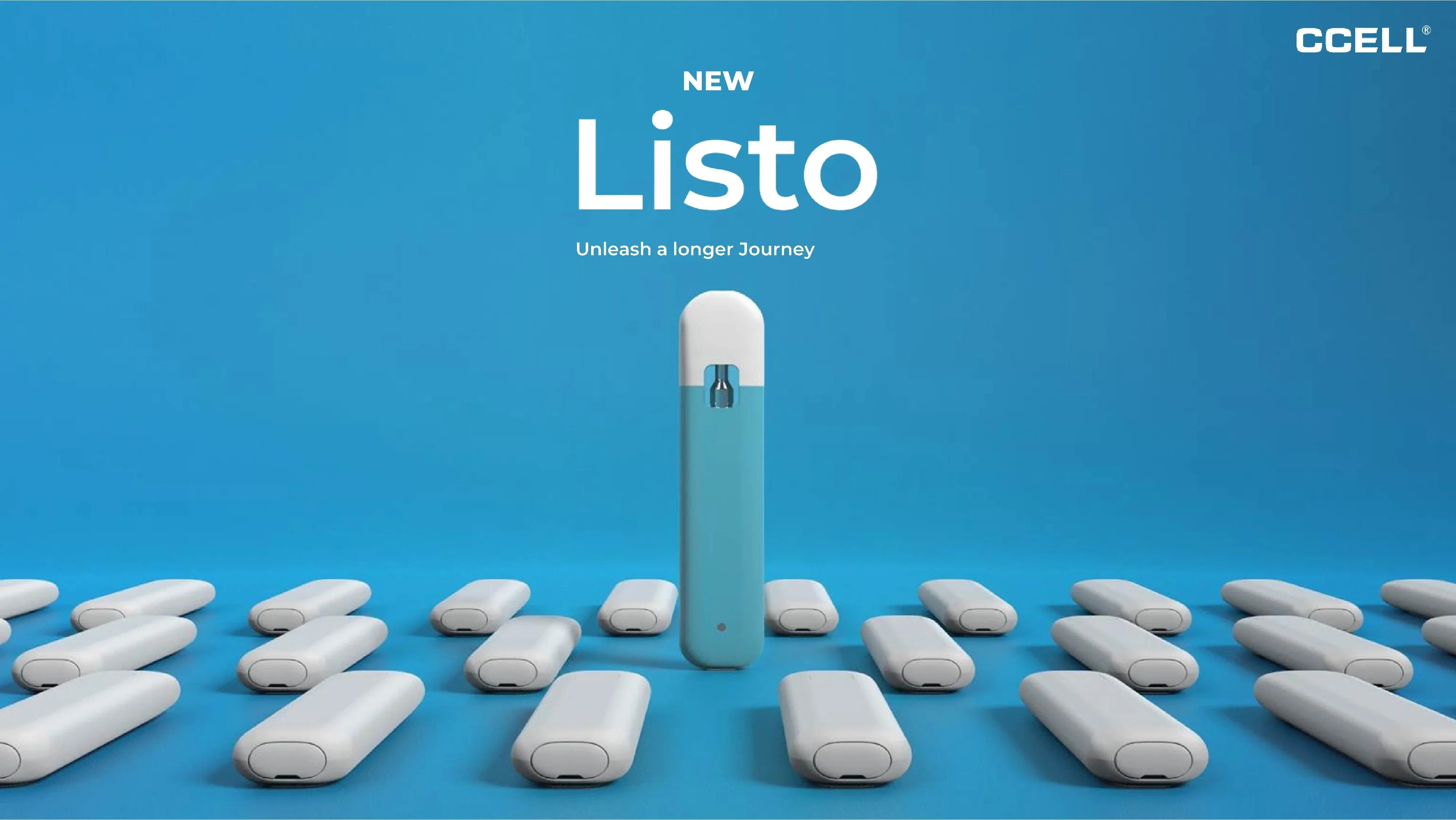 CCELL Listo 1ml - Black - (Empty) Ready To Fill Vape Pen poster page