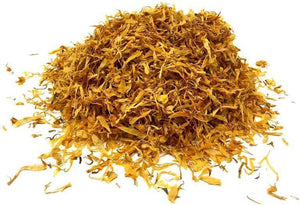 Dried marigold petals for herbal wellness and natural remedies