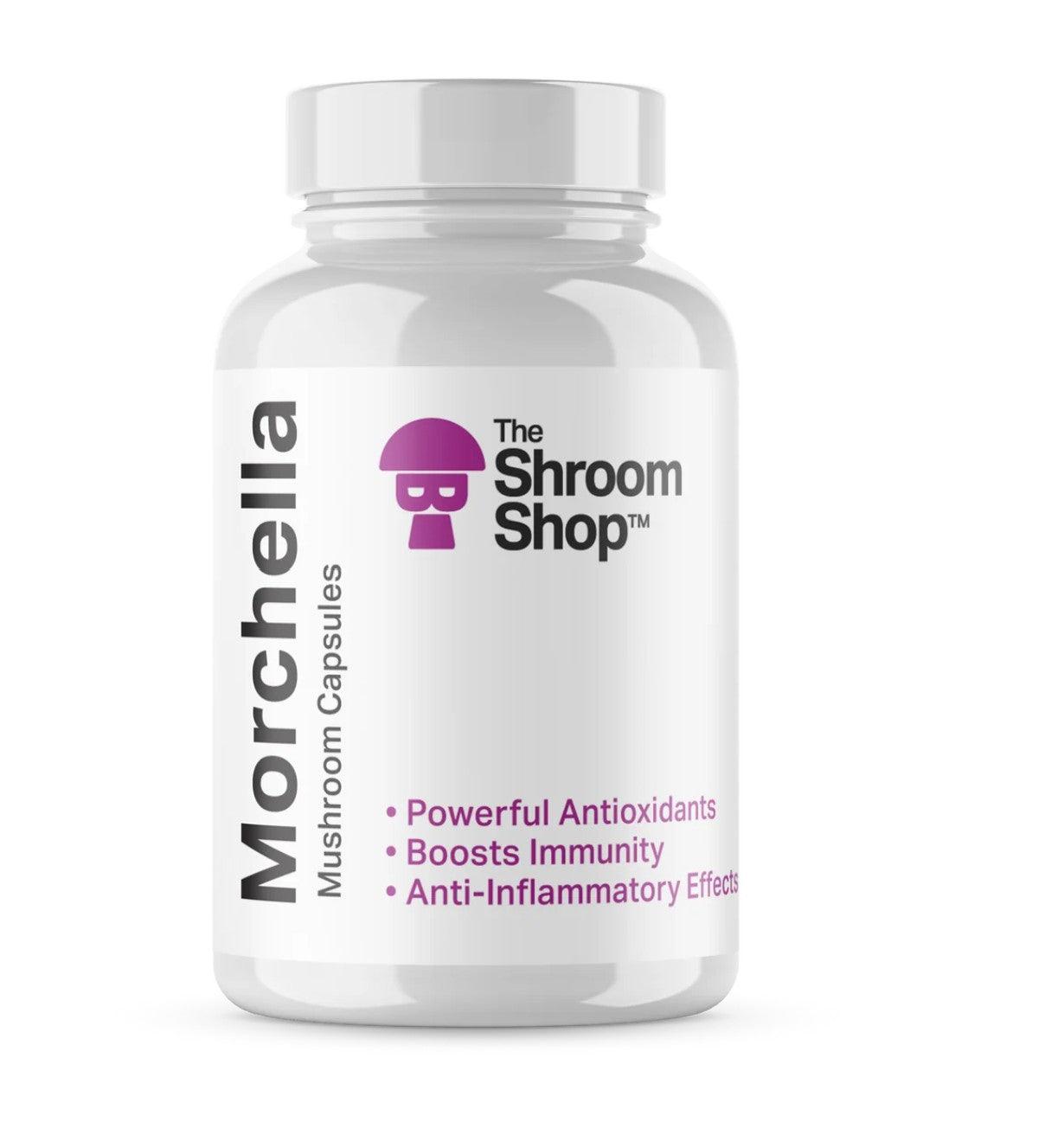 Morchella Mushroom Capsules – Immunity, Antioxidant Protection & Inflammation Support