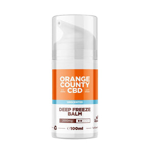 Orange County CBD Deep Freeze Balm 2000 mg — 100 ml extra-strength cooling CBD balm for recovery & joint care