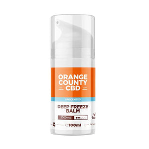 Orange County CBD Deep Freeze Balm 2000 mg — 100 ml extra-strength cooling CBD balm for recovery & joint care