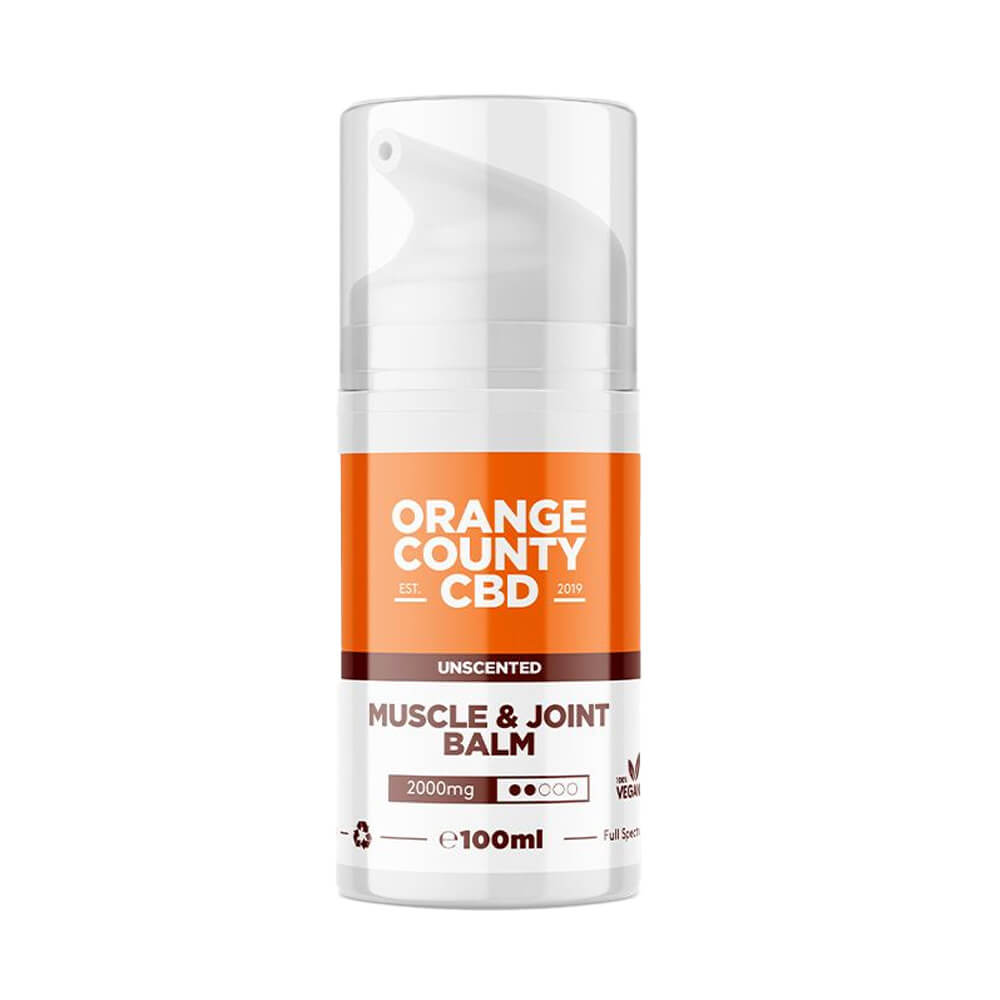 Orange County CBD Muscle & Joint Balm — available 2000 mg / 100 ml