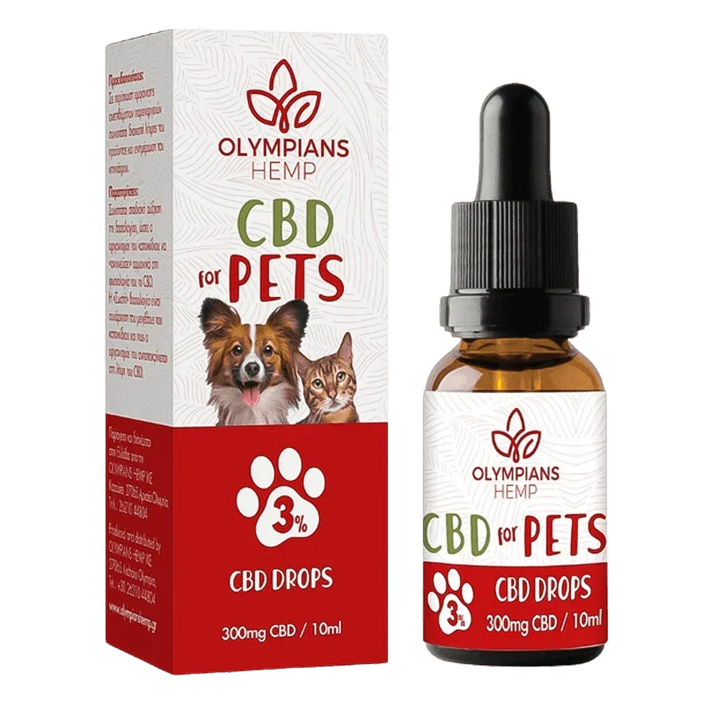Olympian Hemp CBD for Pets 3% drops