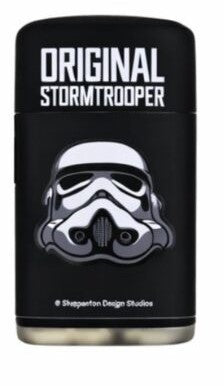 Prof Original Stormtrooper Windproof Blue Flame Lighters - black helmet