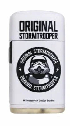 Prof Original Stormtrooper Windproof Blue Flame Lighters - white logo