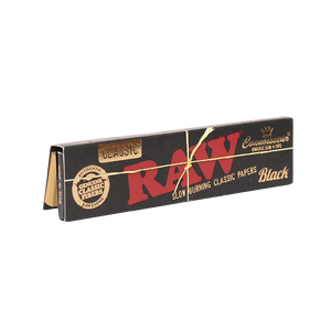 RAW Black Classic Connoisseur King Size Slim + Tips