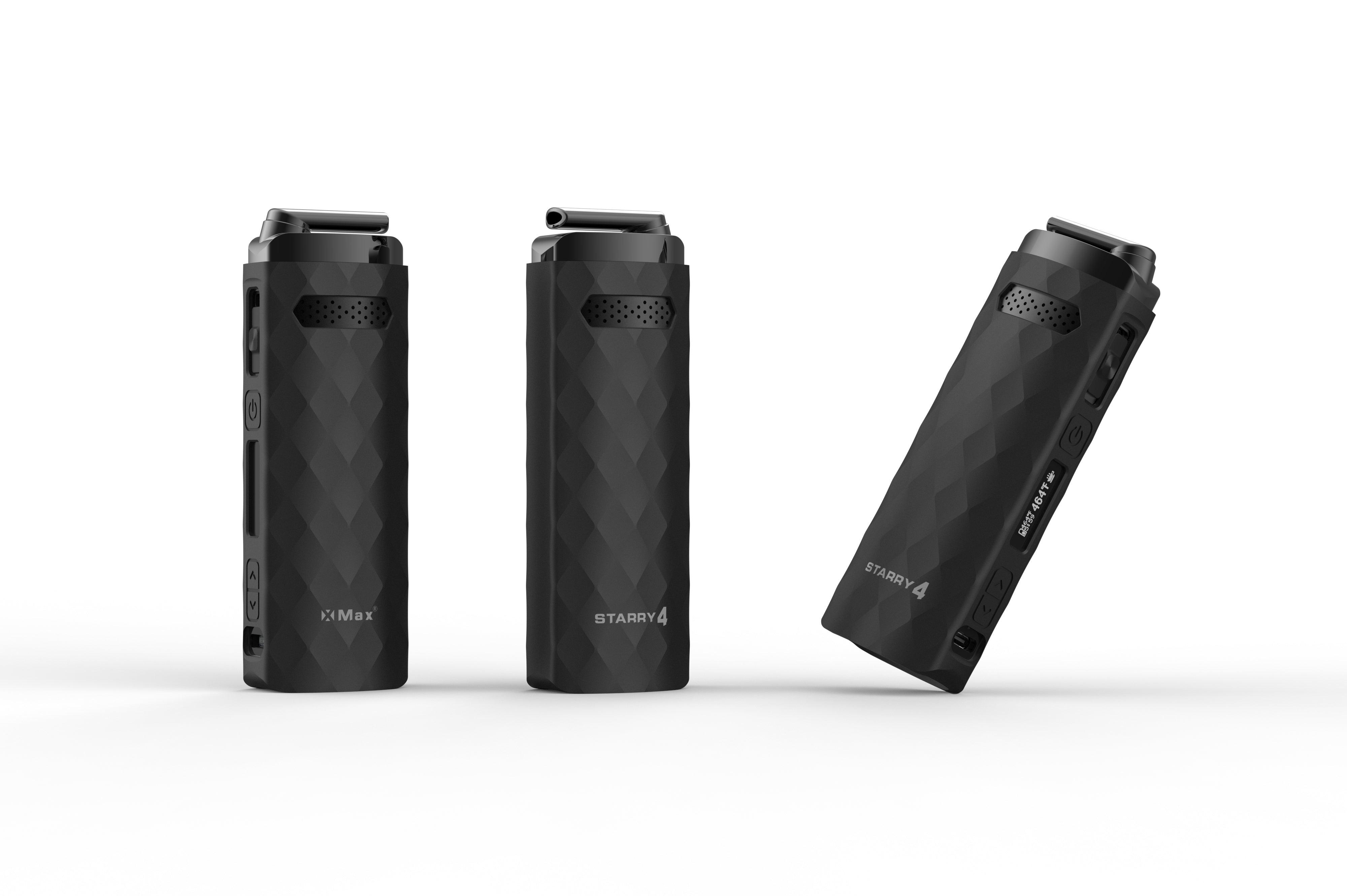 X-MAX Starry 4 vaporizer with the Original Silicone Case