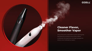 CCELL Sima White - 10 pcs - empty disposables - 1ml smoother vapor