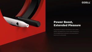 CCELL Sima White - 10 pcs - empty disposables - 1ml power boost