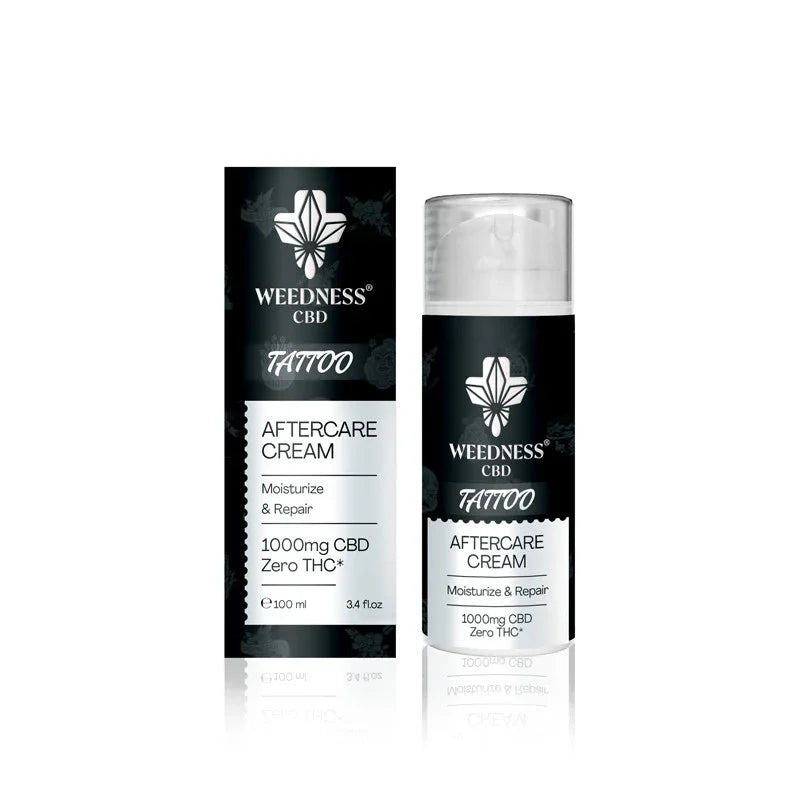 CBD Tattoo Aftercare Cream 1000mg – Tattoo Healing & Skin Repair Malta