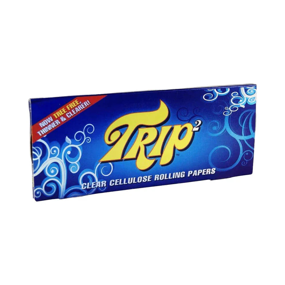 Trip Transparent Cellulose Clear Papers — King Size Slim (108×40 mm) single pack