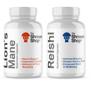 Ultimate Wellness Bundle - Lion's mane and Reishi Capsules