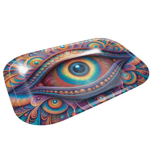 V-Syndicate Flight Deck Eye removable metal rolling tray artwork