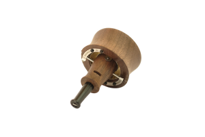 Vapman Click Vaporiser Malta | Manual Dry Herb & Hash Vape – Walnut Wood