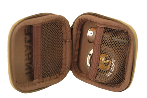 Vapman Click Vaporiser Malta | Manual Dry Herb & Hash Vape – Walnut in pouch