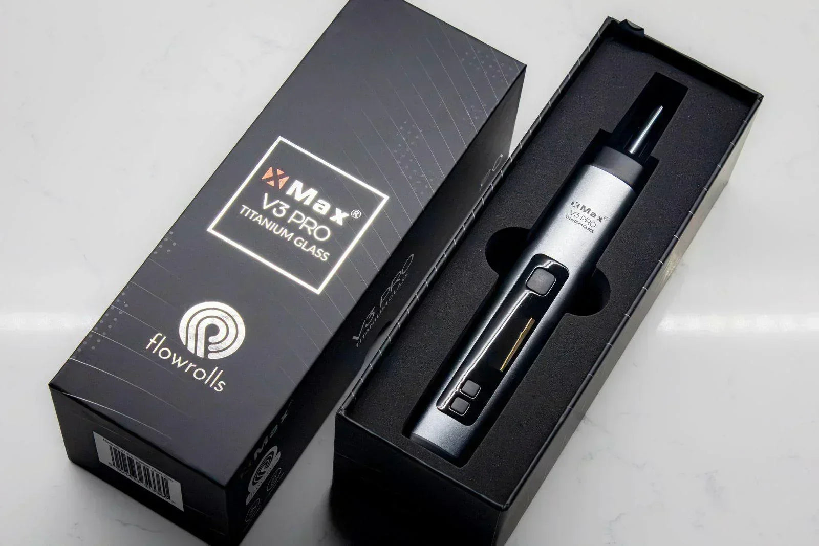 X-Max V3 Pro Verre Titane - Noir