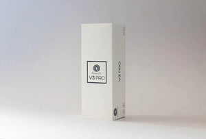 Flowrolls V3 Pro cannabis accessory box on a plain background, Malta legal wellness product